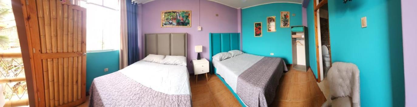 Hostel La Casa De Bamboo Ica Zewnętrze zdjęcie