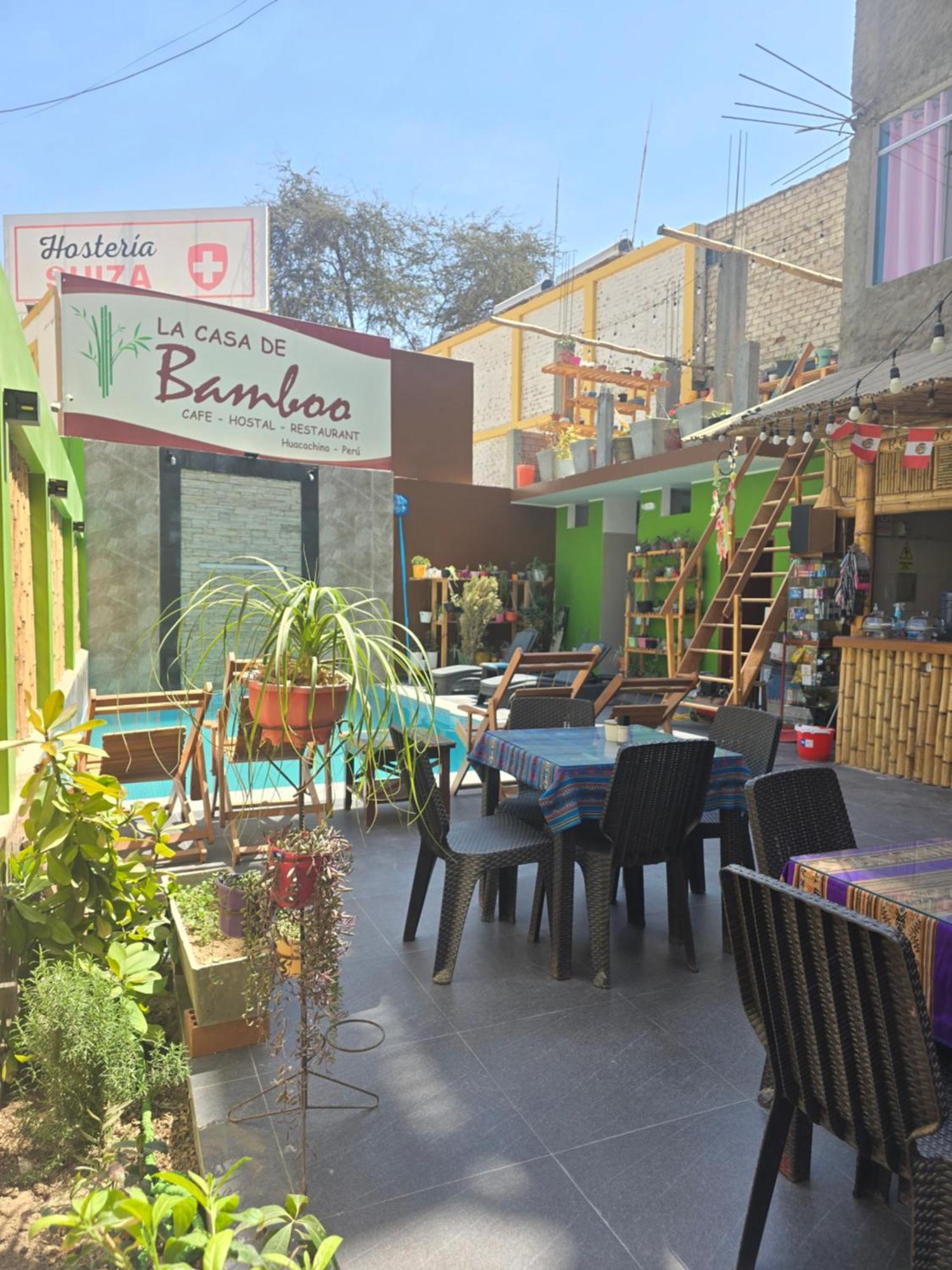 Hostel La Casa De Bamboo Ica Zewnętrze zdjęcie