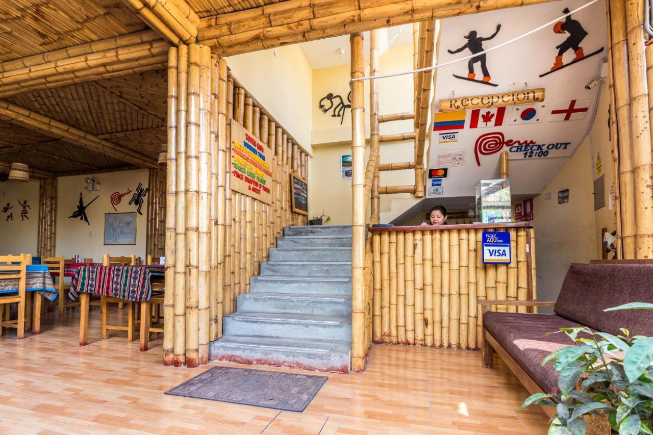 Hostel La Casa De Bamboo Ica Zewnętrze zdjęcie