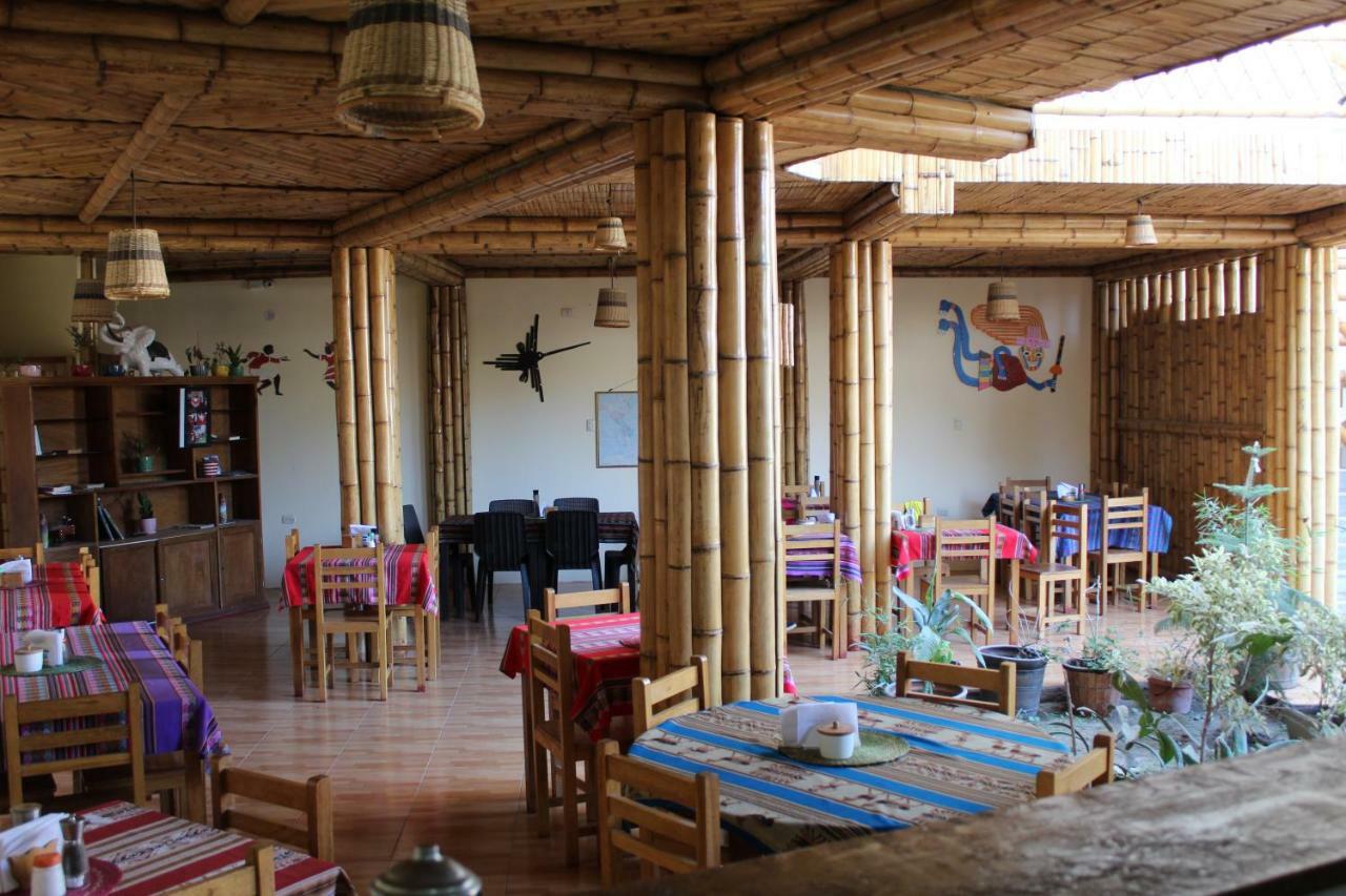 Hostel La Casa De Bamboo Ica Zewnętrze zdjęcie